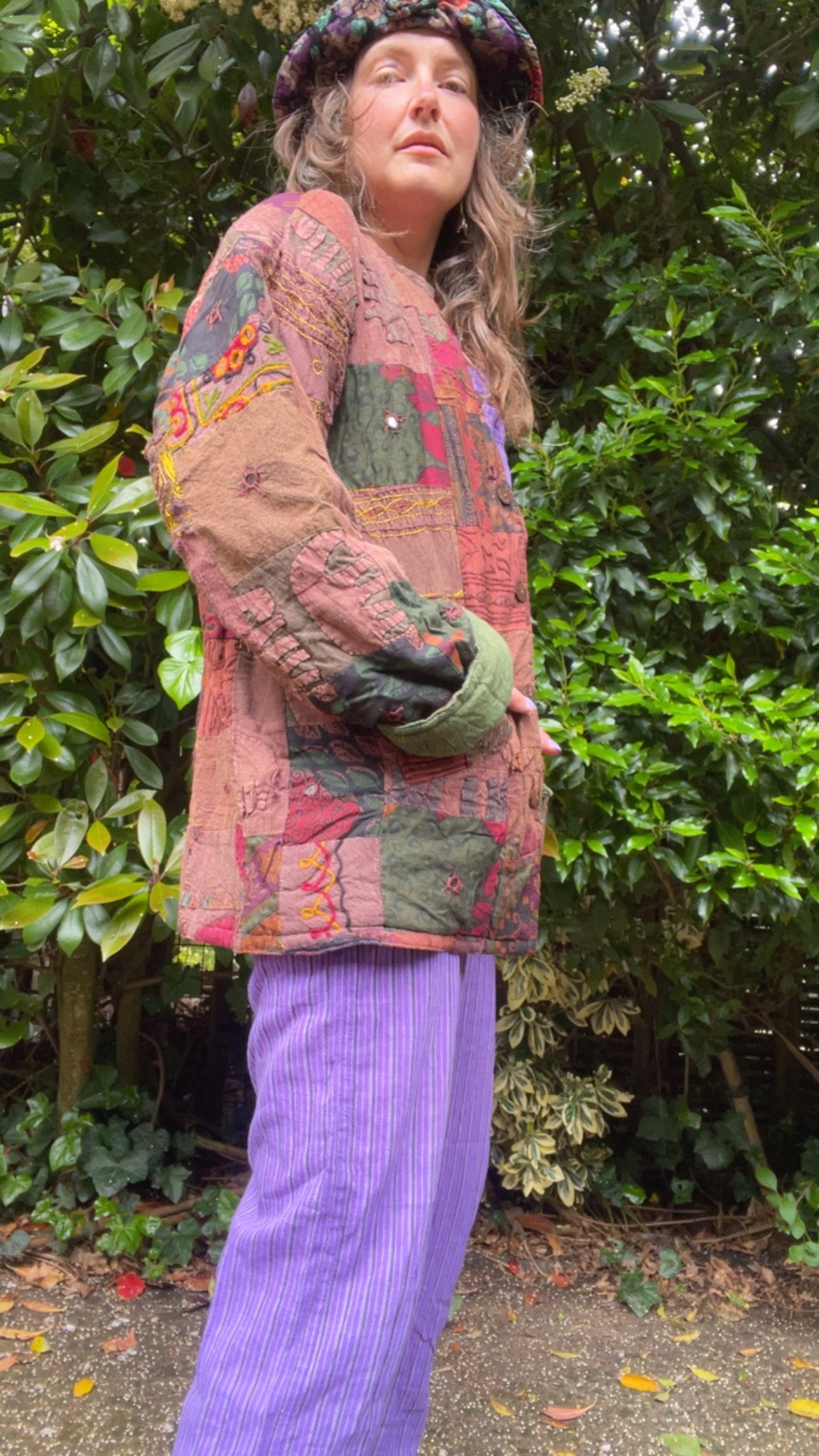 Patchwork Kantha Jacket