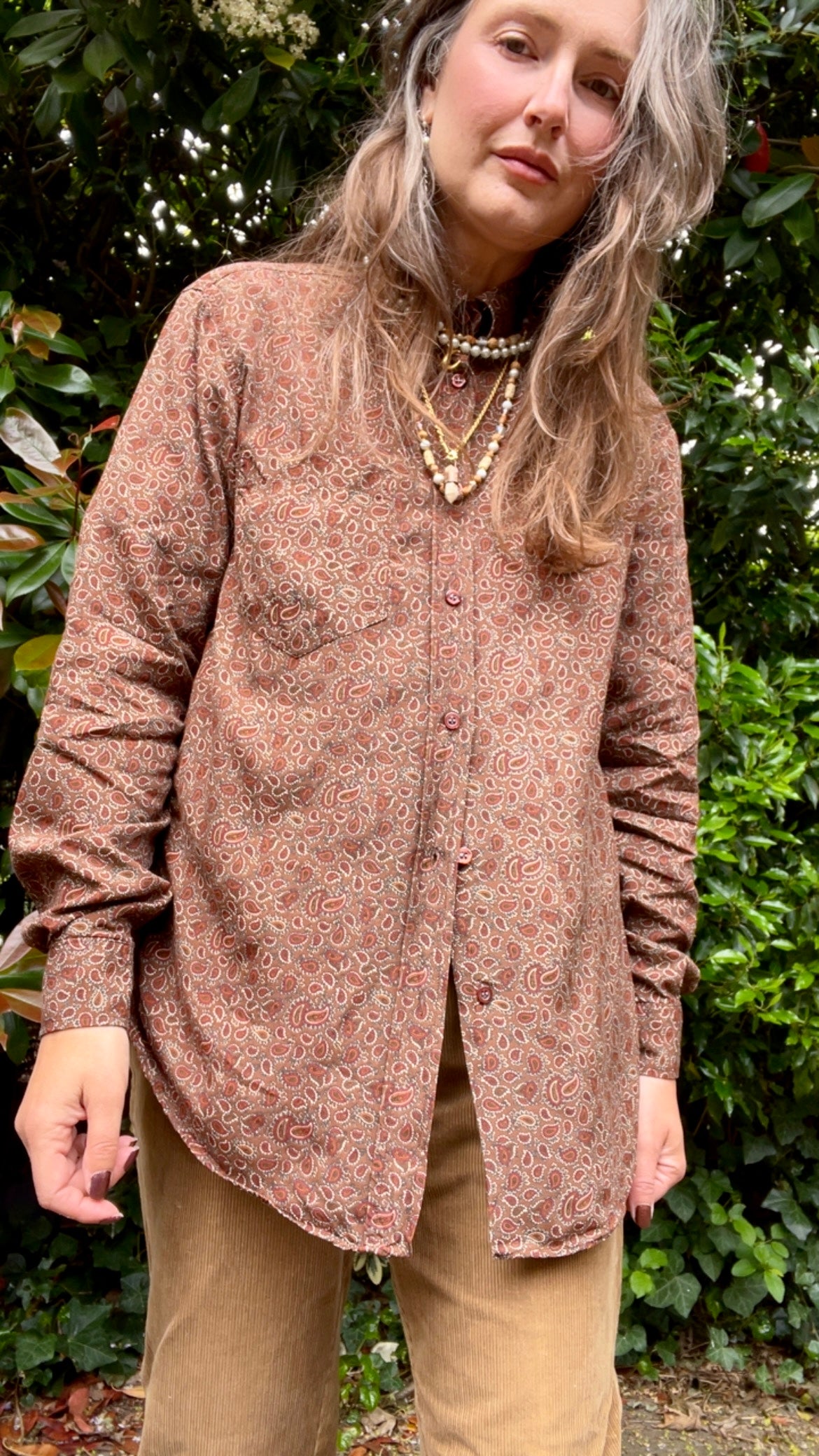 70s Paisley Shirt