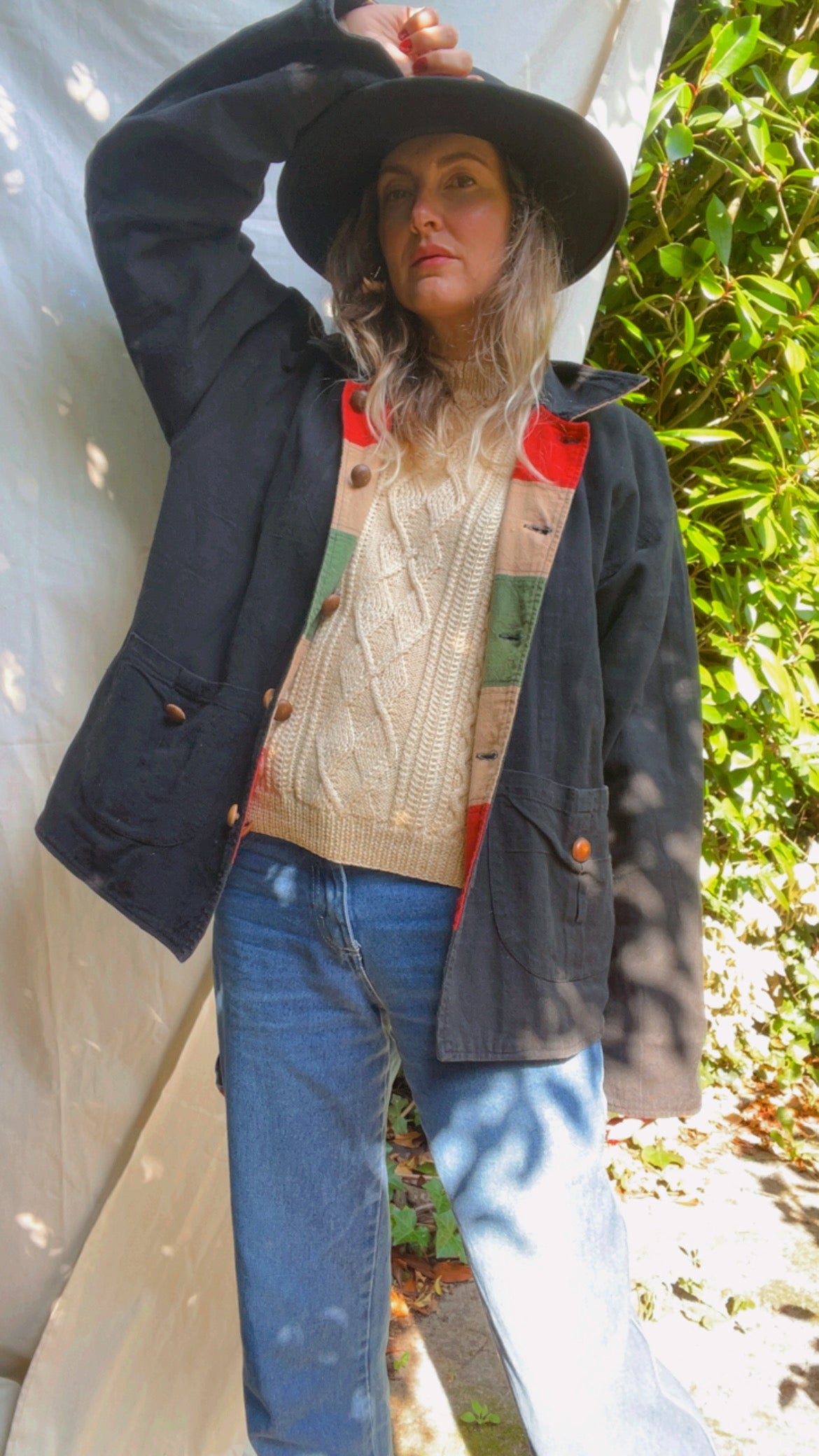 Reversible Patchwork Jacket