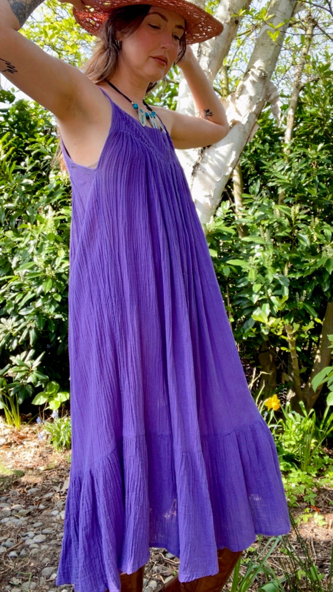Purple Sun Dress