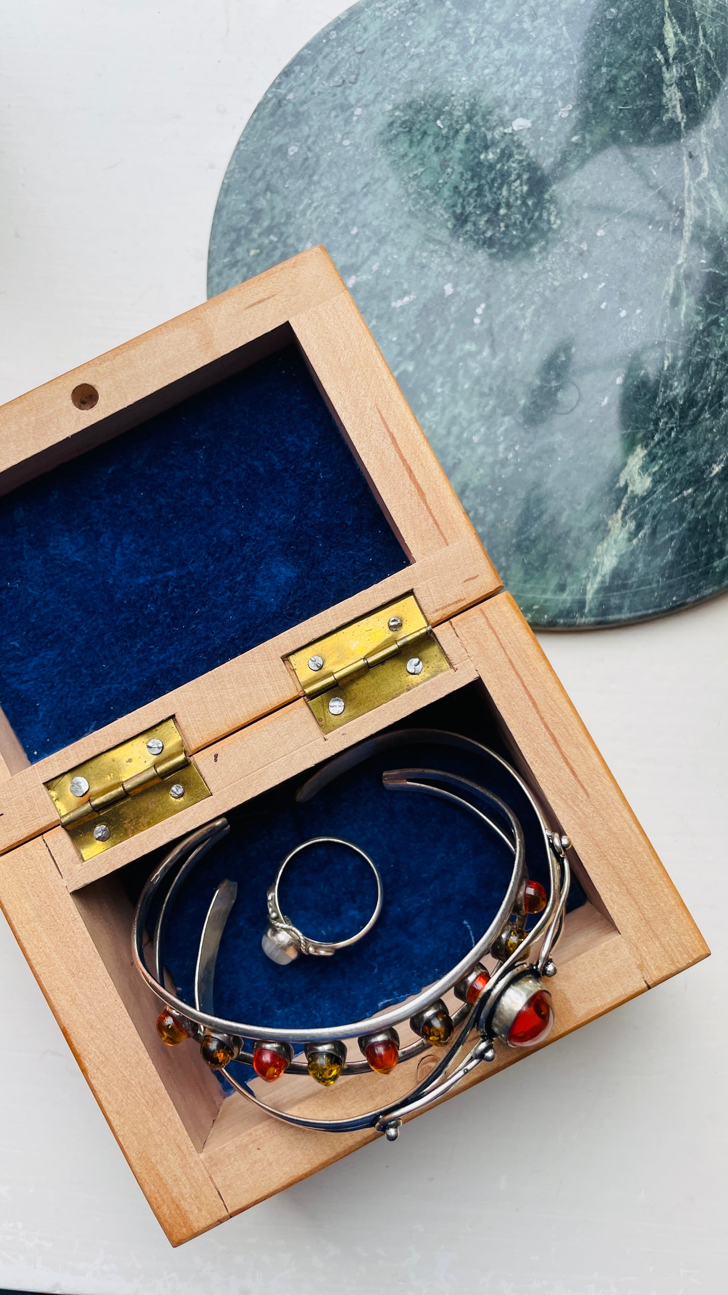 Wood Inlay Treasure Box