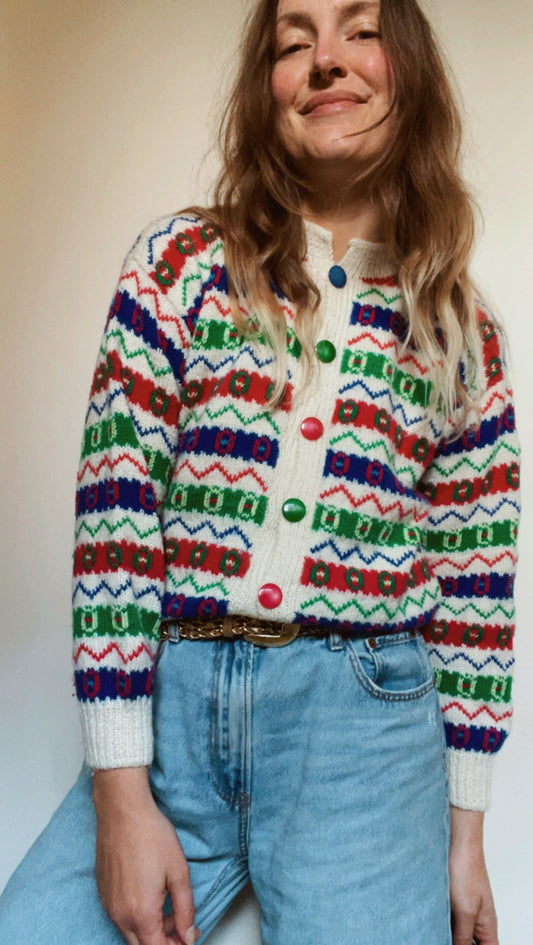 Tourmaline Pattern Cardigan