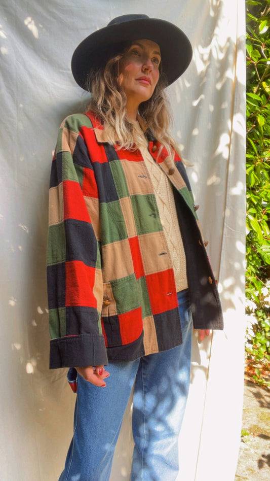 Reversible Patchwork Jacket