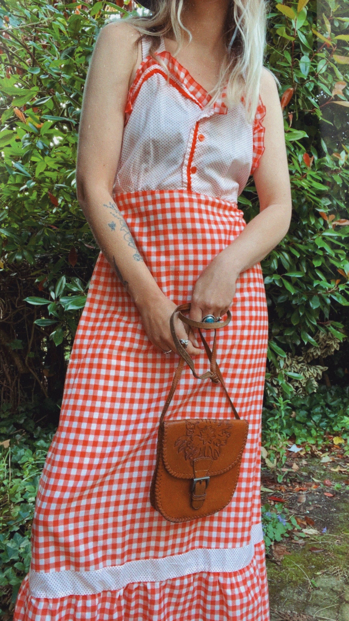 Tooled Leather Purse