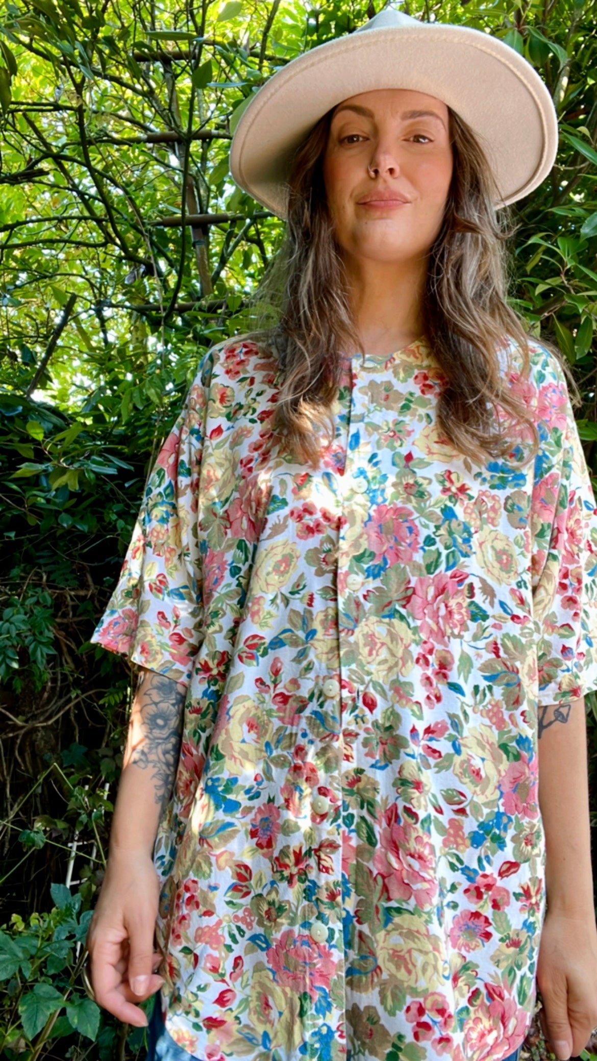 Floral SS Shirt