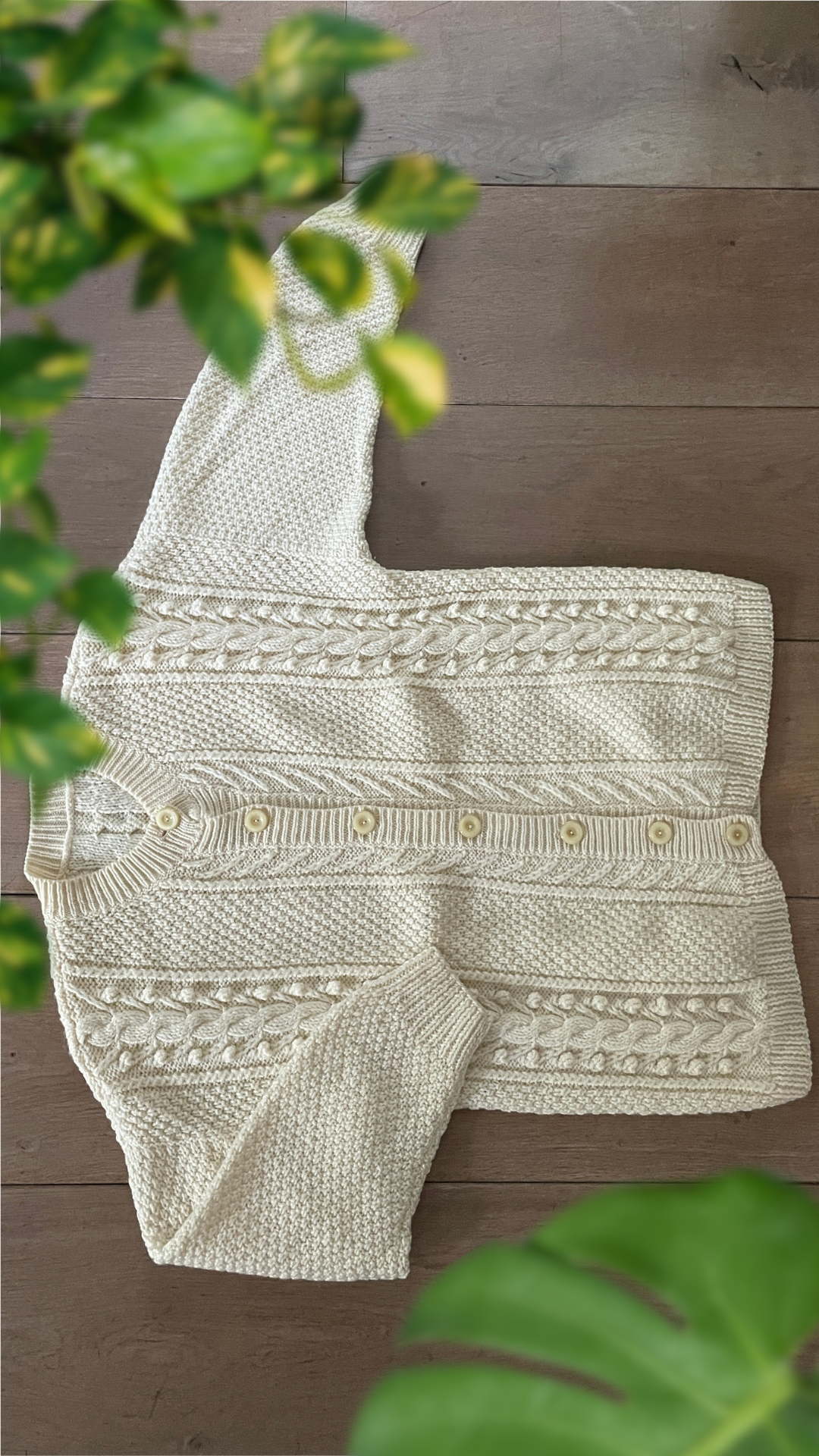 Hand Knitted Cardigan