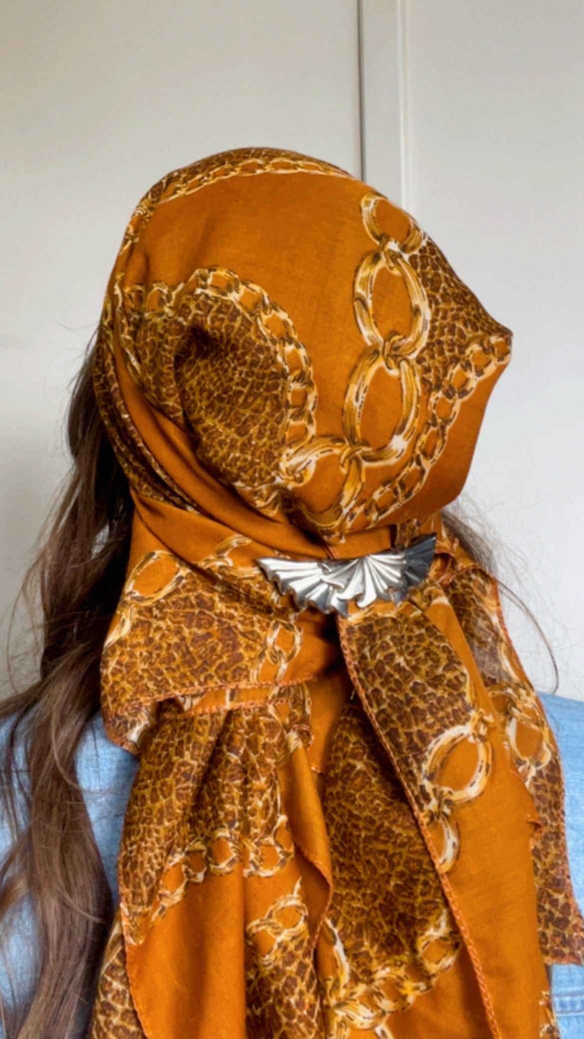 Animal & Chains Scarf