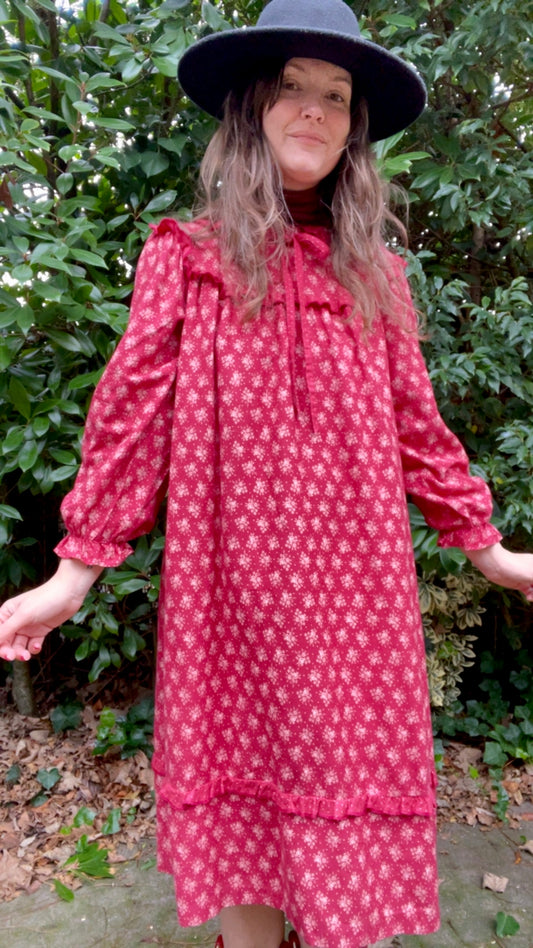 Flanel Prairie Dress