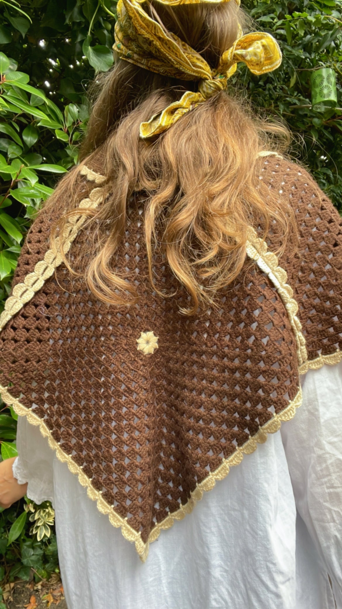 70s Crochet Capelette