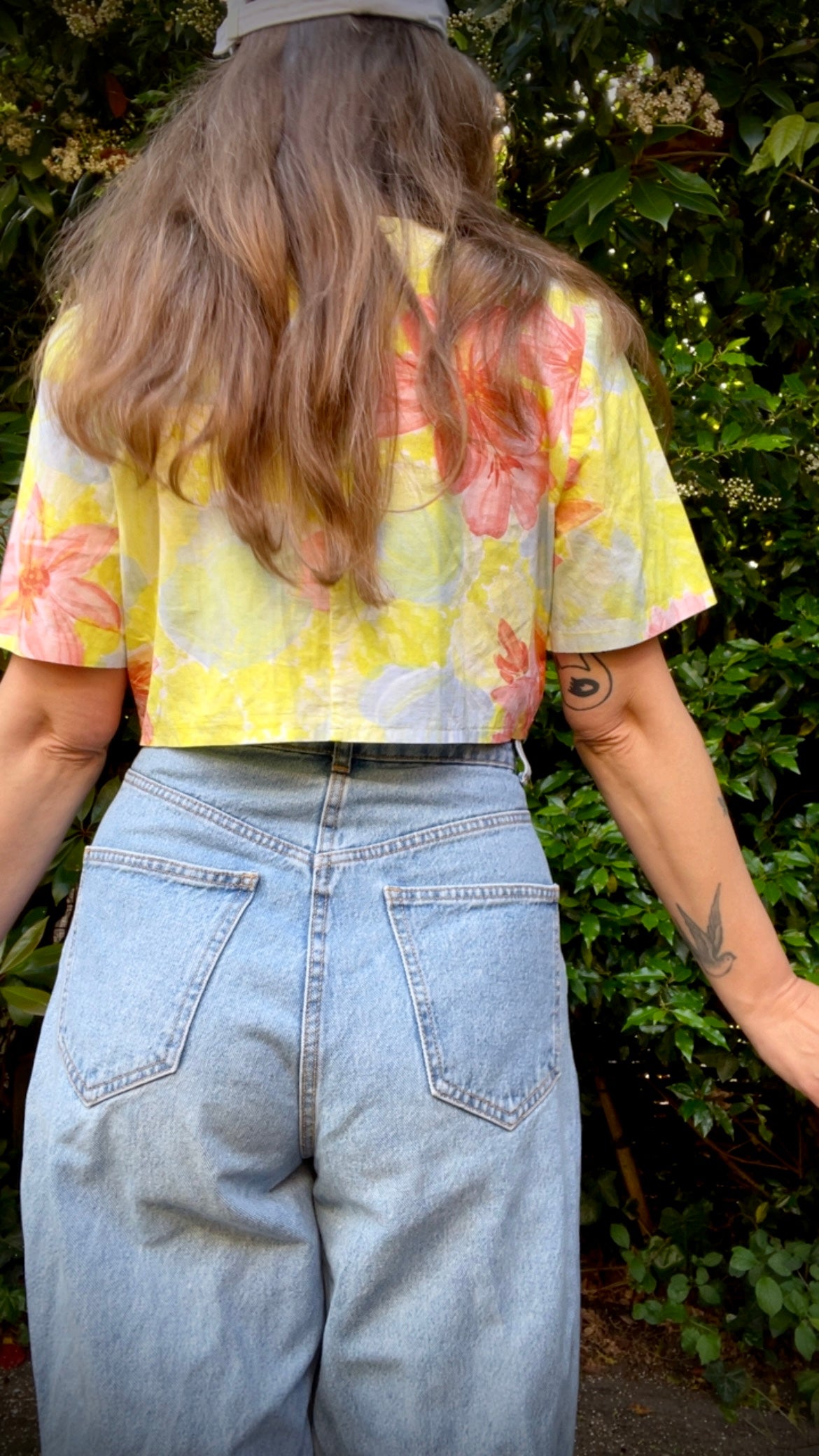 Cropped Floral Top