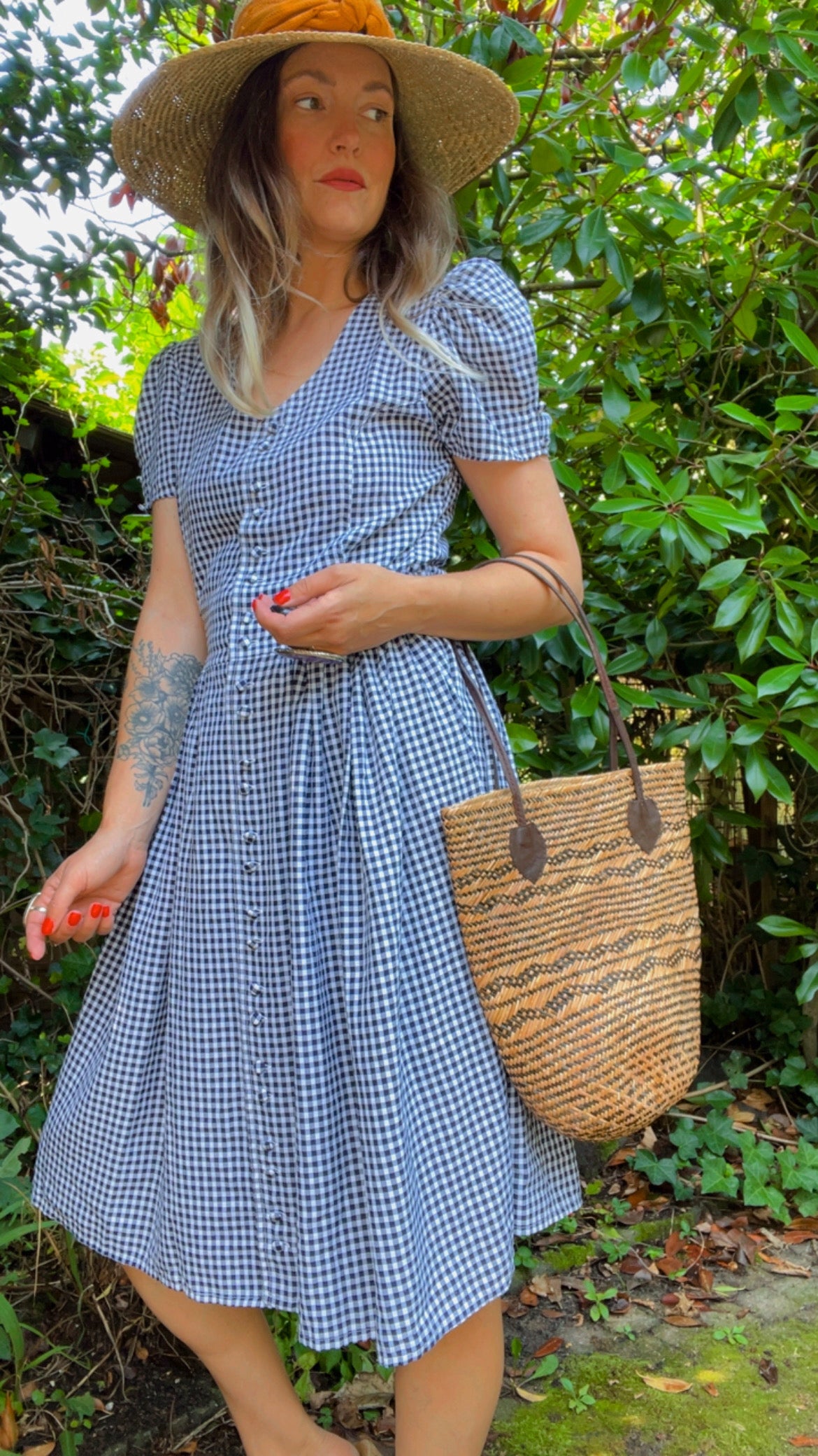 Gingham Dress