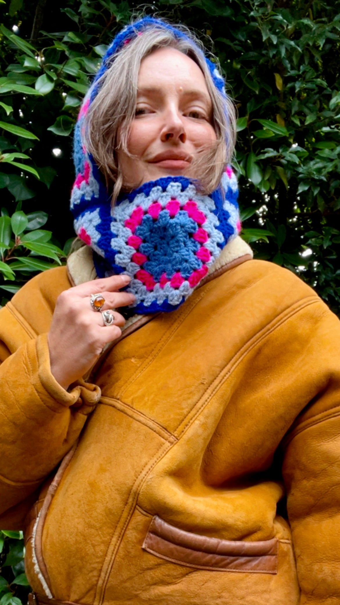Granny Square Crochet Balaclava