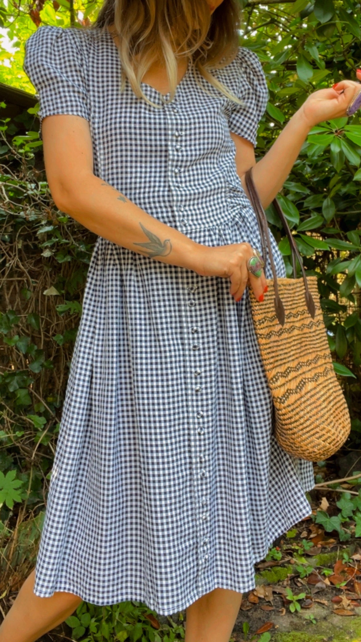 Gingham Dress