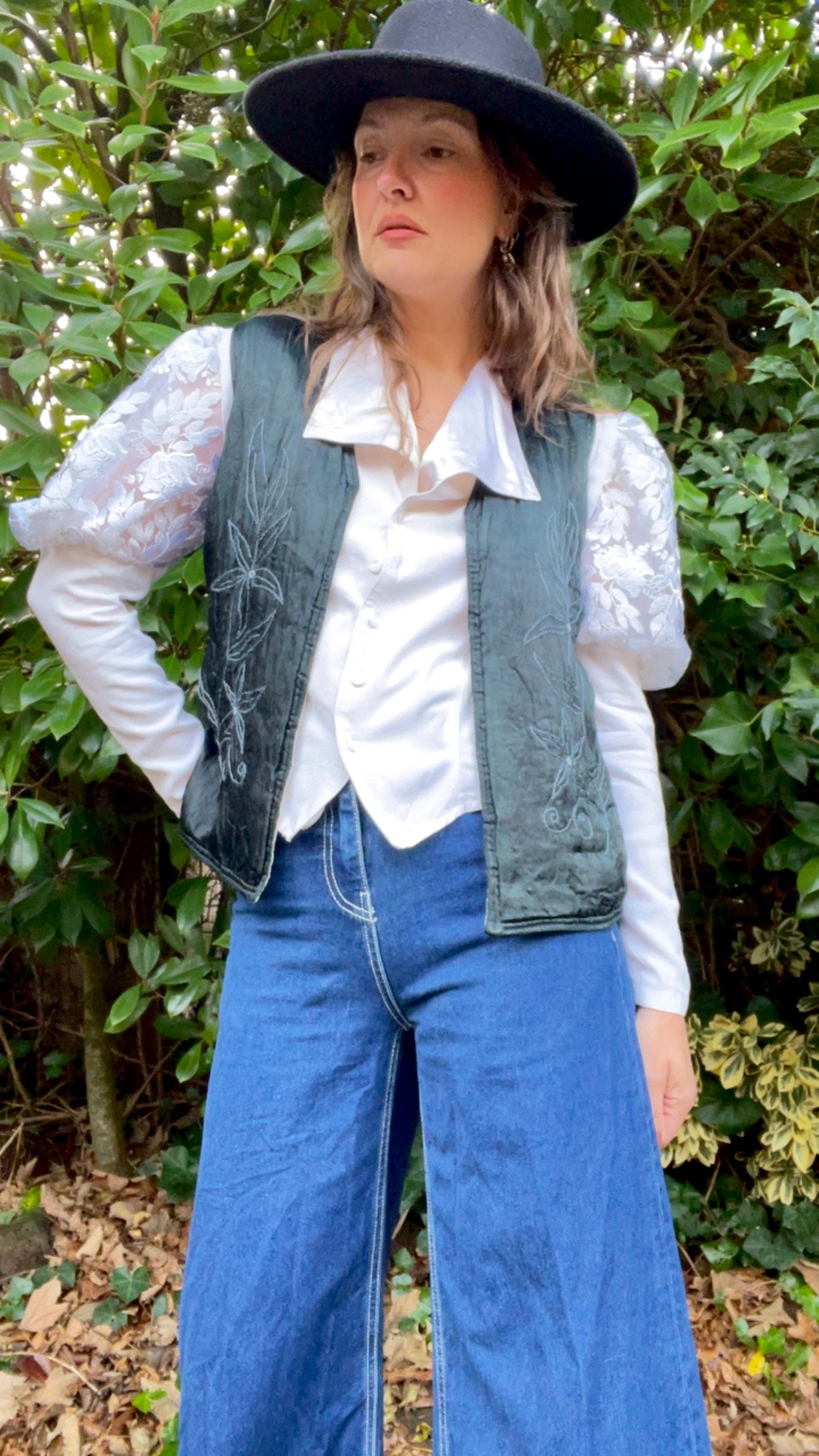 Silk Embroidered Waistcoat
