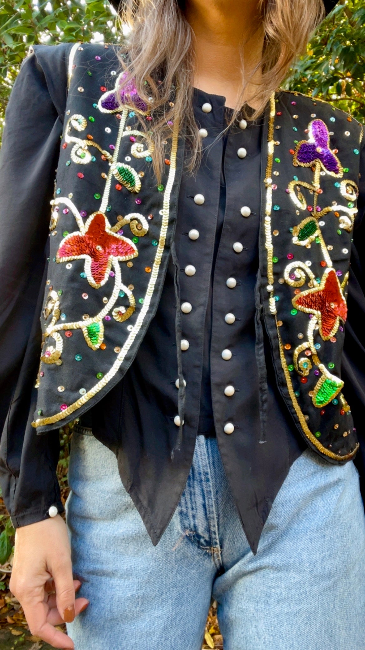Sequin Waistcoat