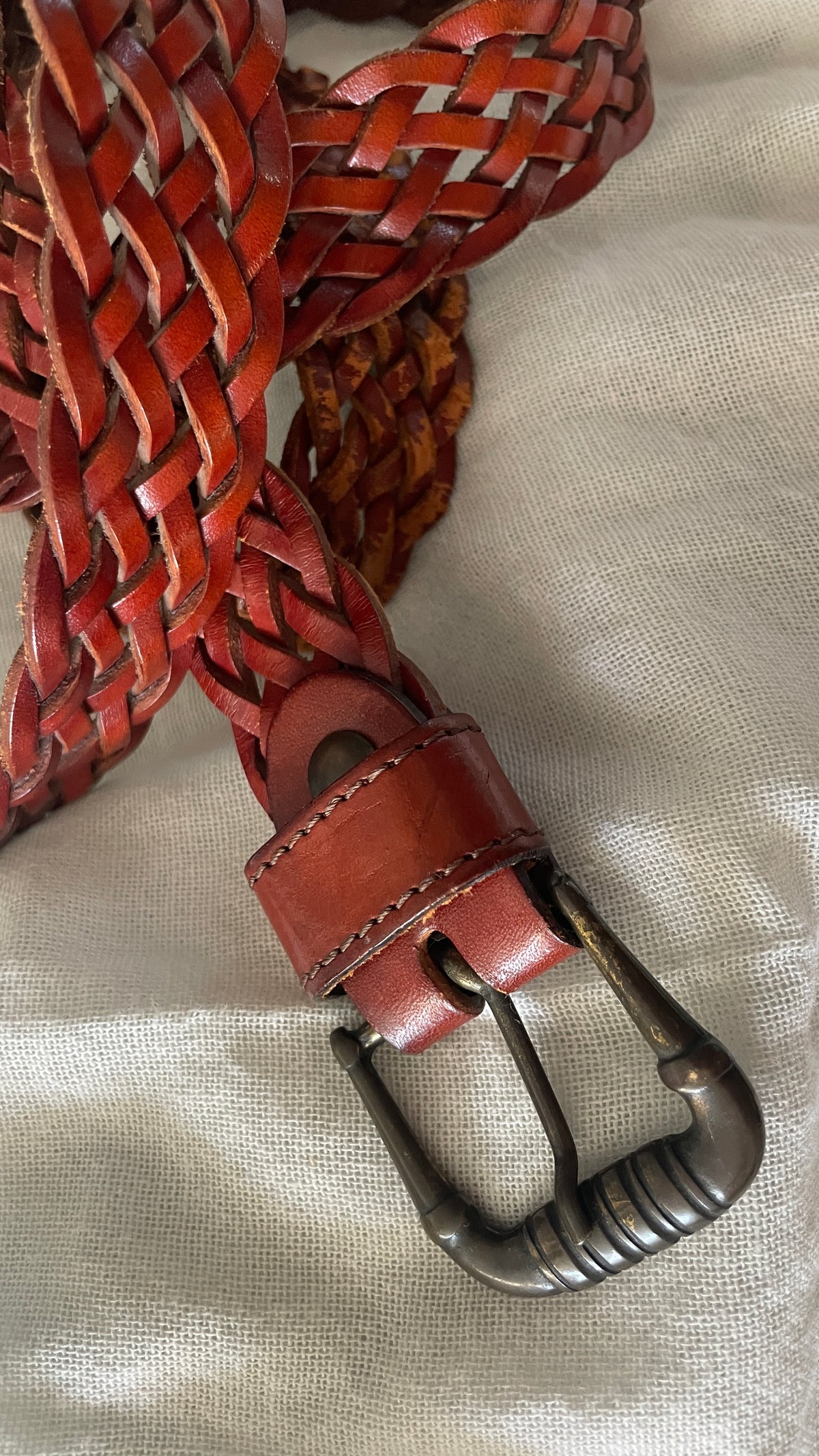 Braided belt