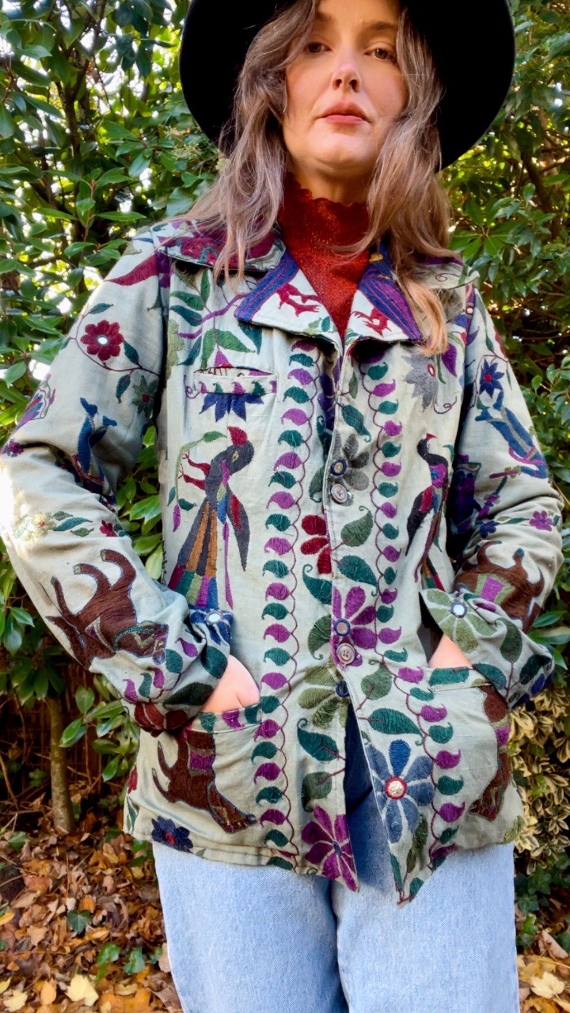 Suzani Embroidered Blazer