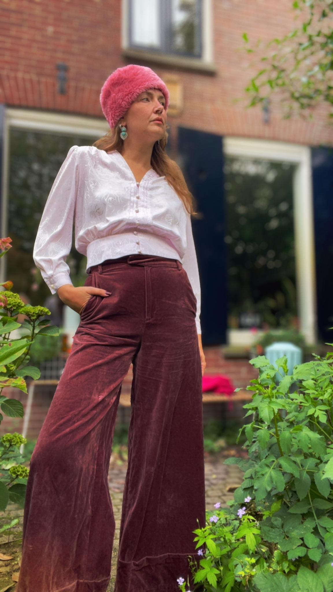 70s Cropped Blouse