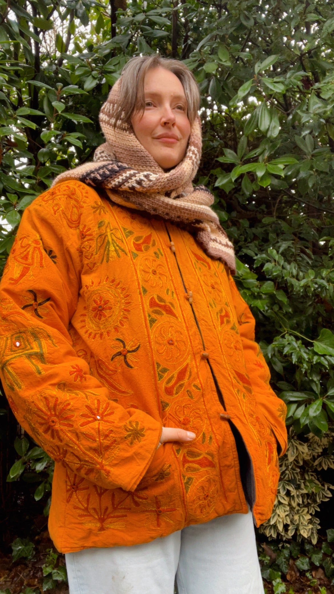 Padded Kantha Jacket