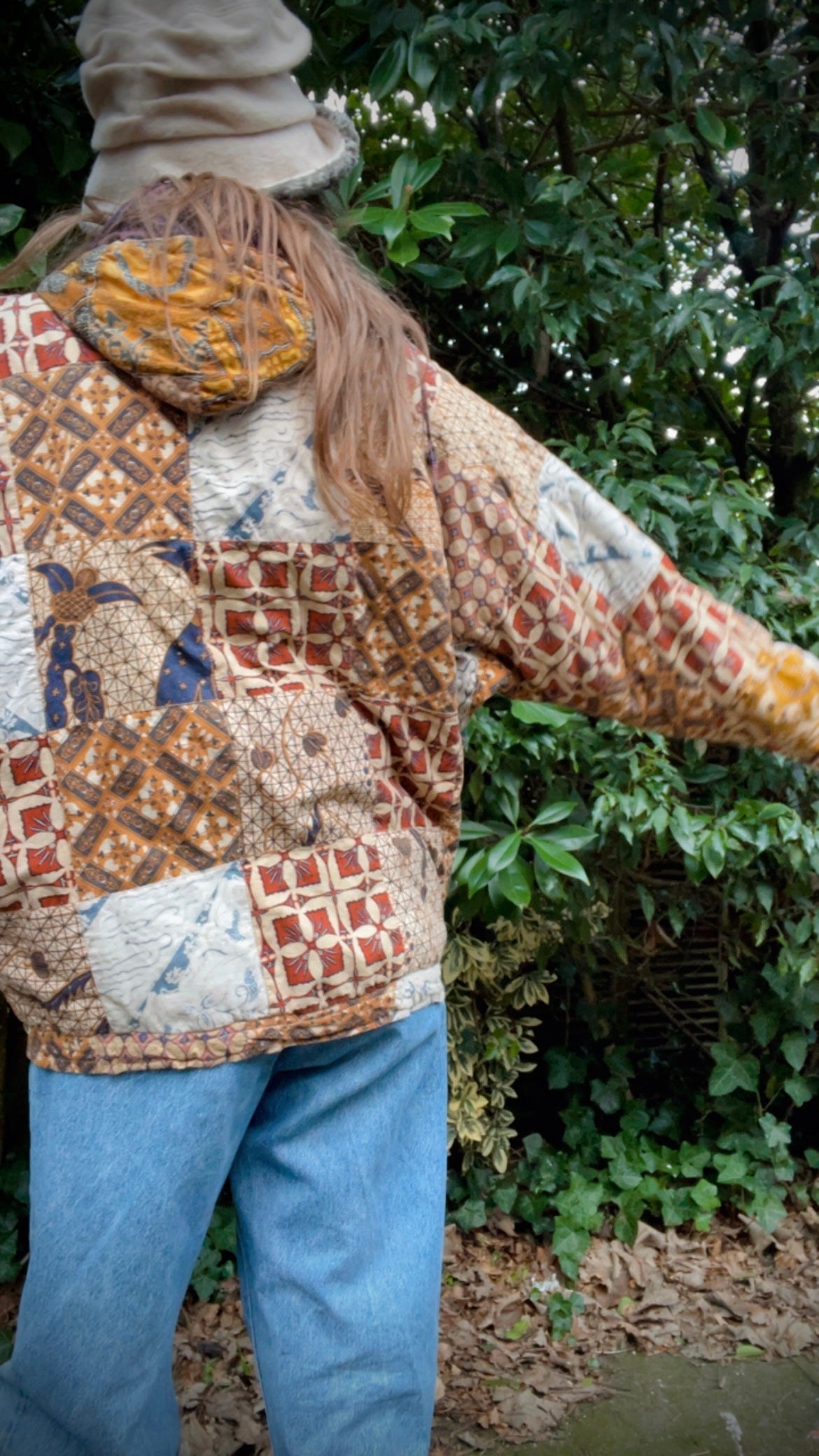 Reversible Batik Jacket