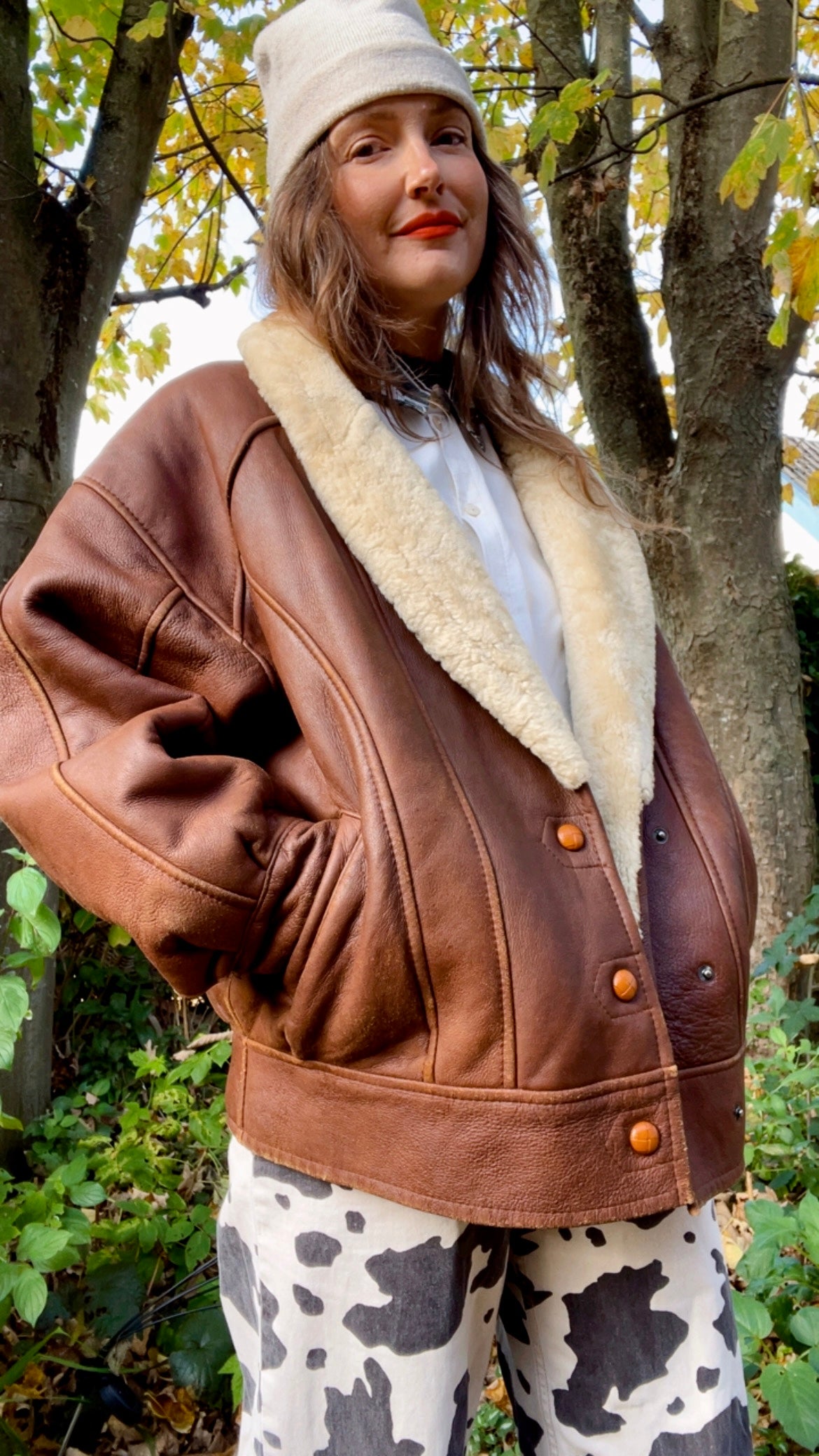 80s Shearling Coat