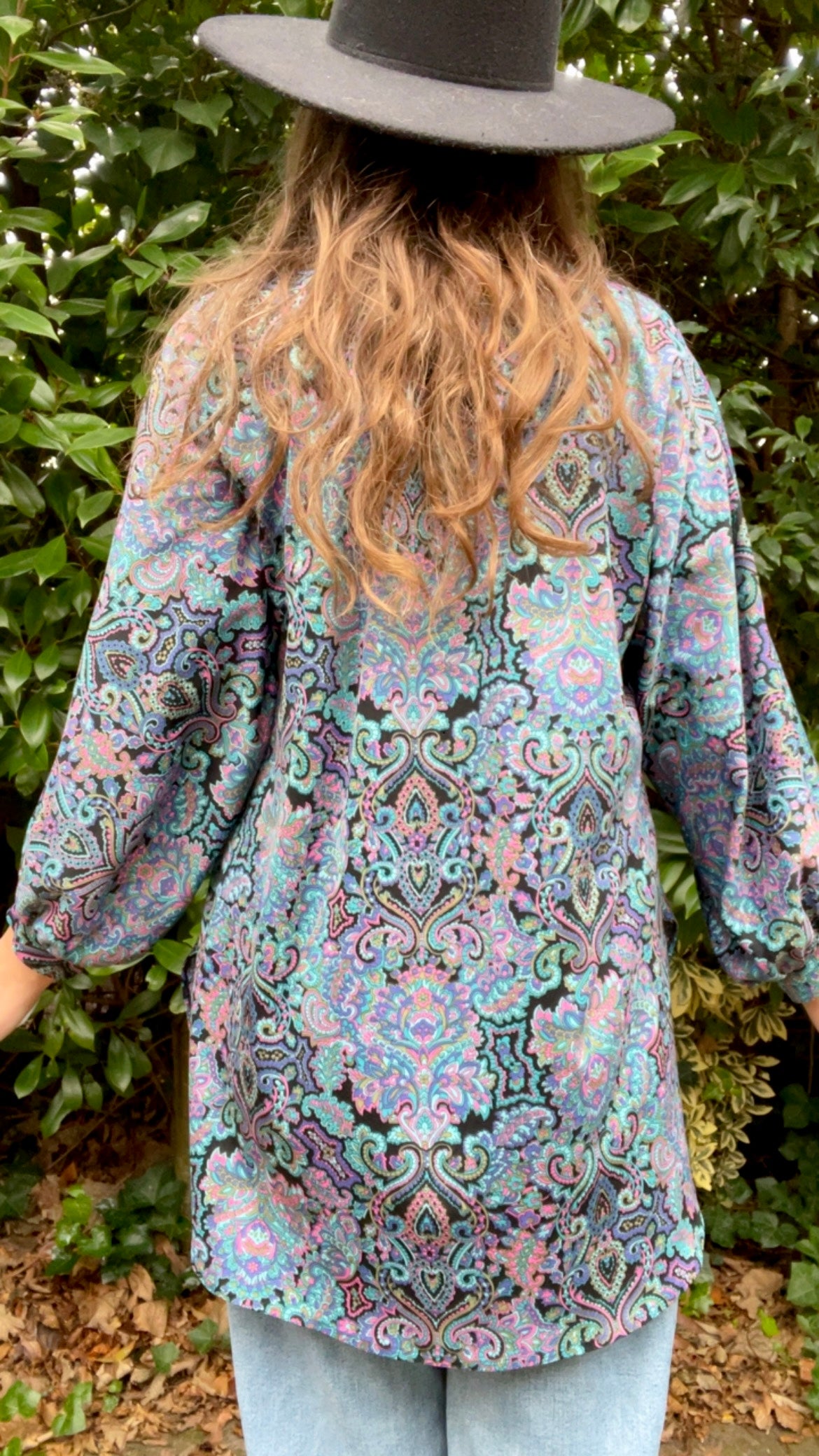 60s Paisley Top