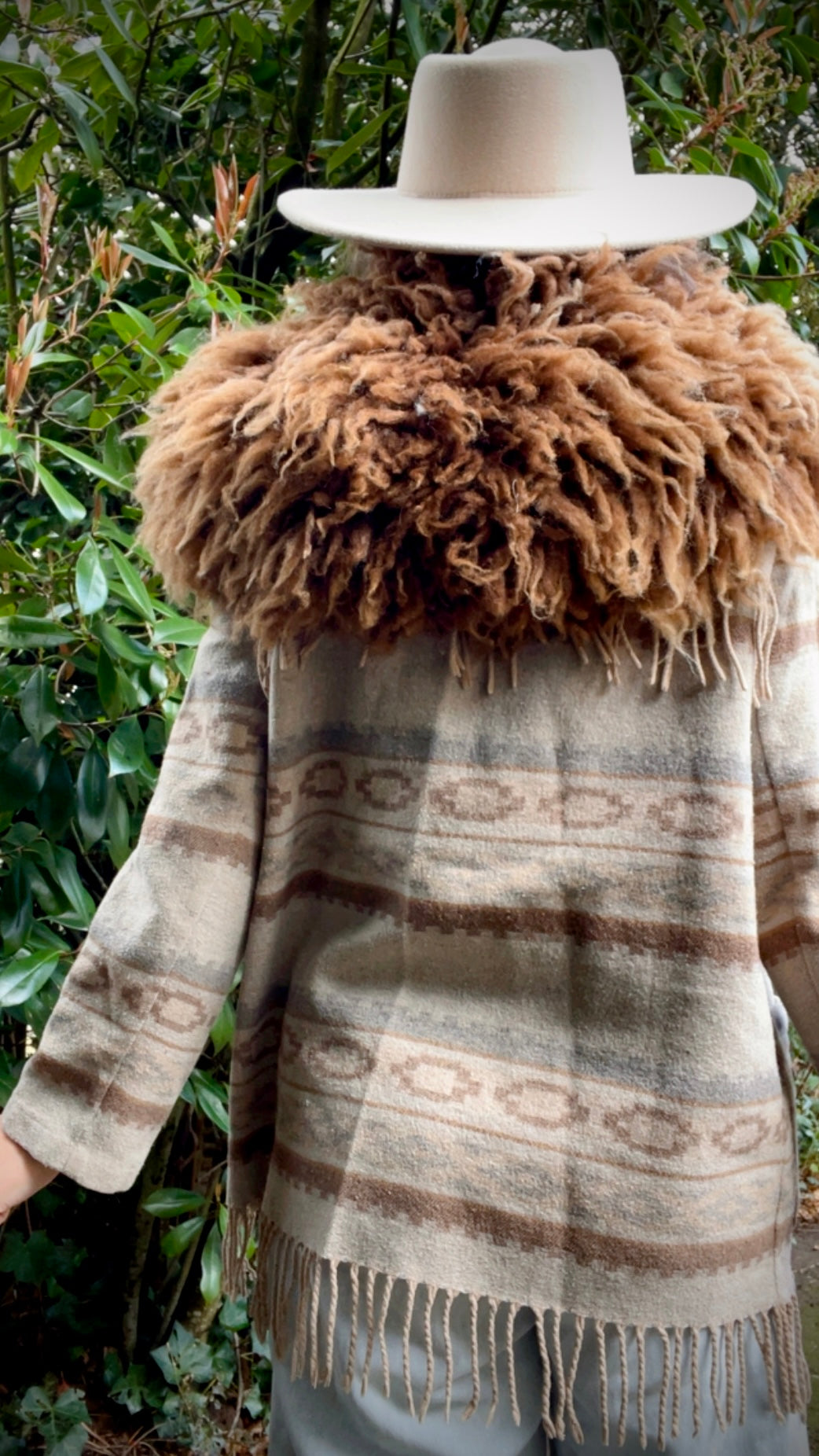 Reworked • XL Shearling Collar