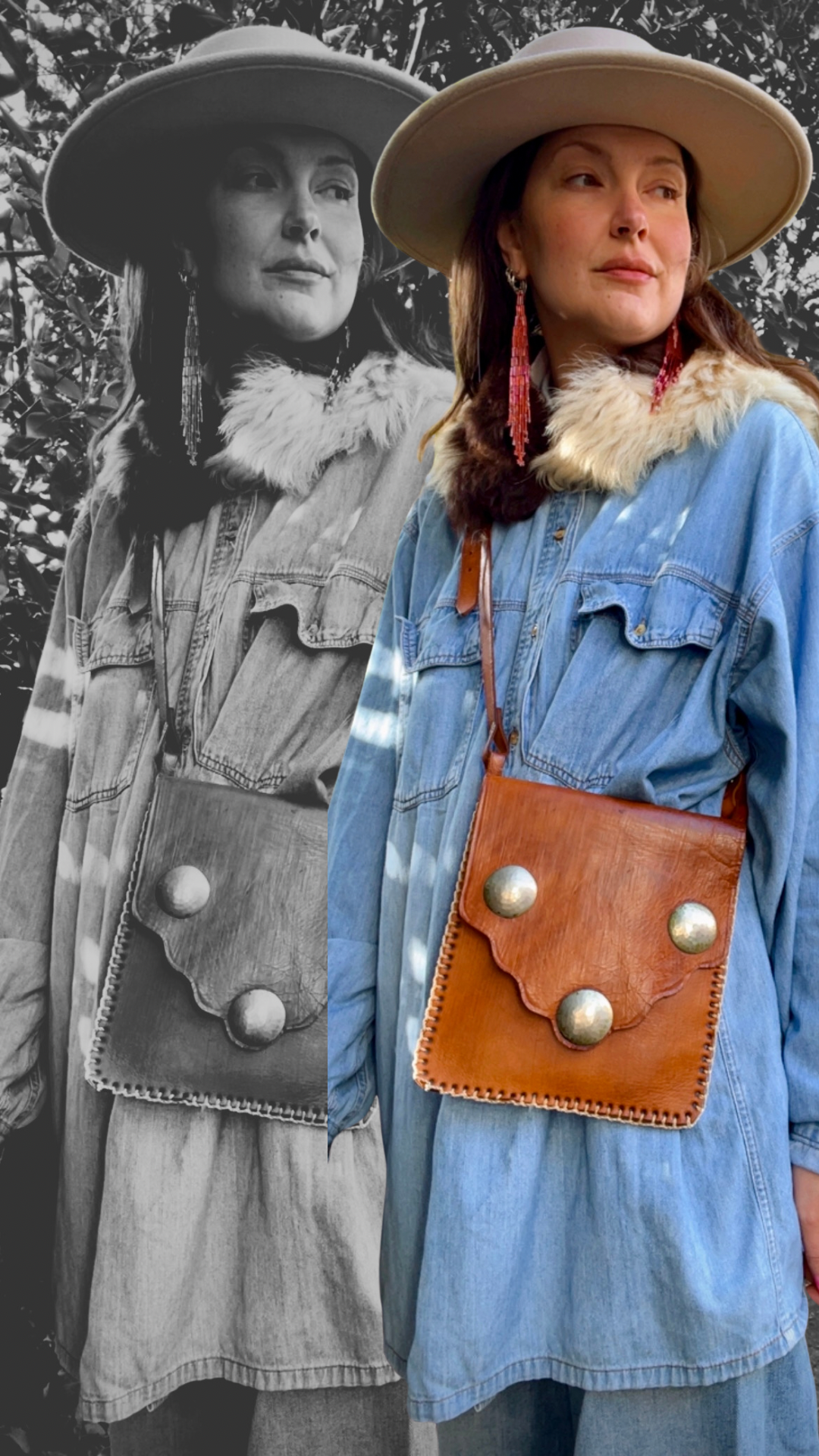 Oversized Denim Shirt