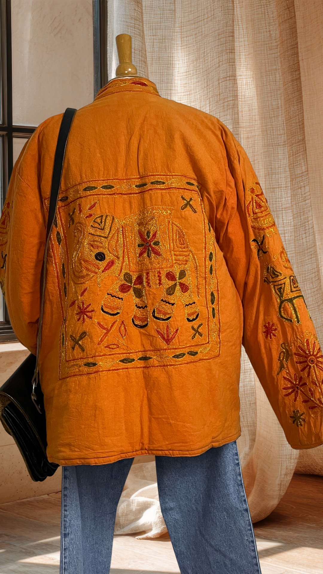 Padded Kantha Jacket