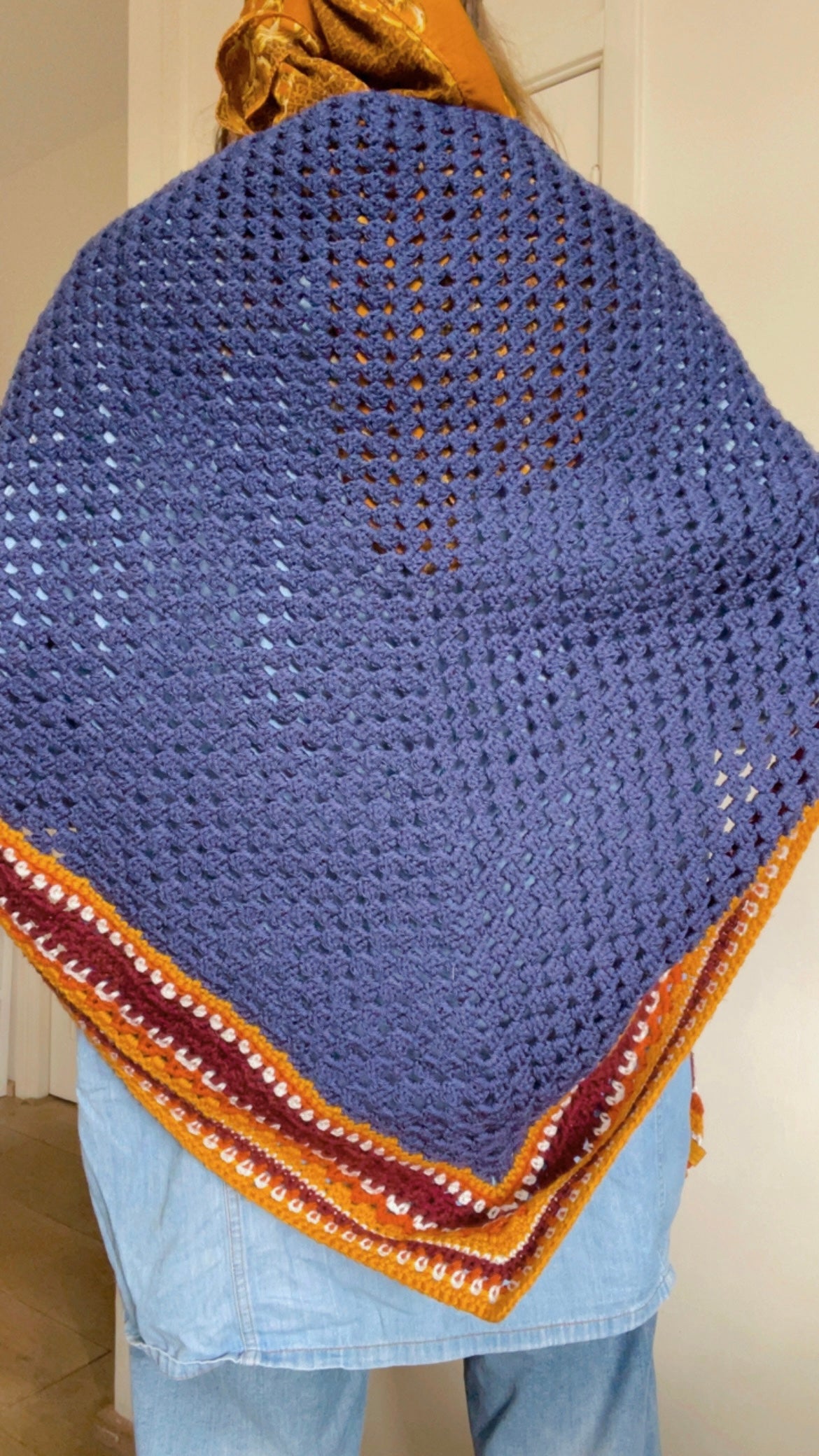 Crochet Triangle Scaf