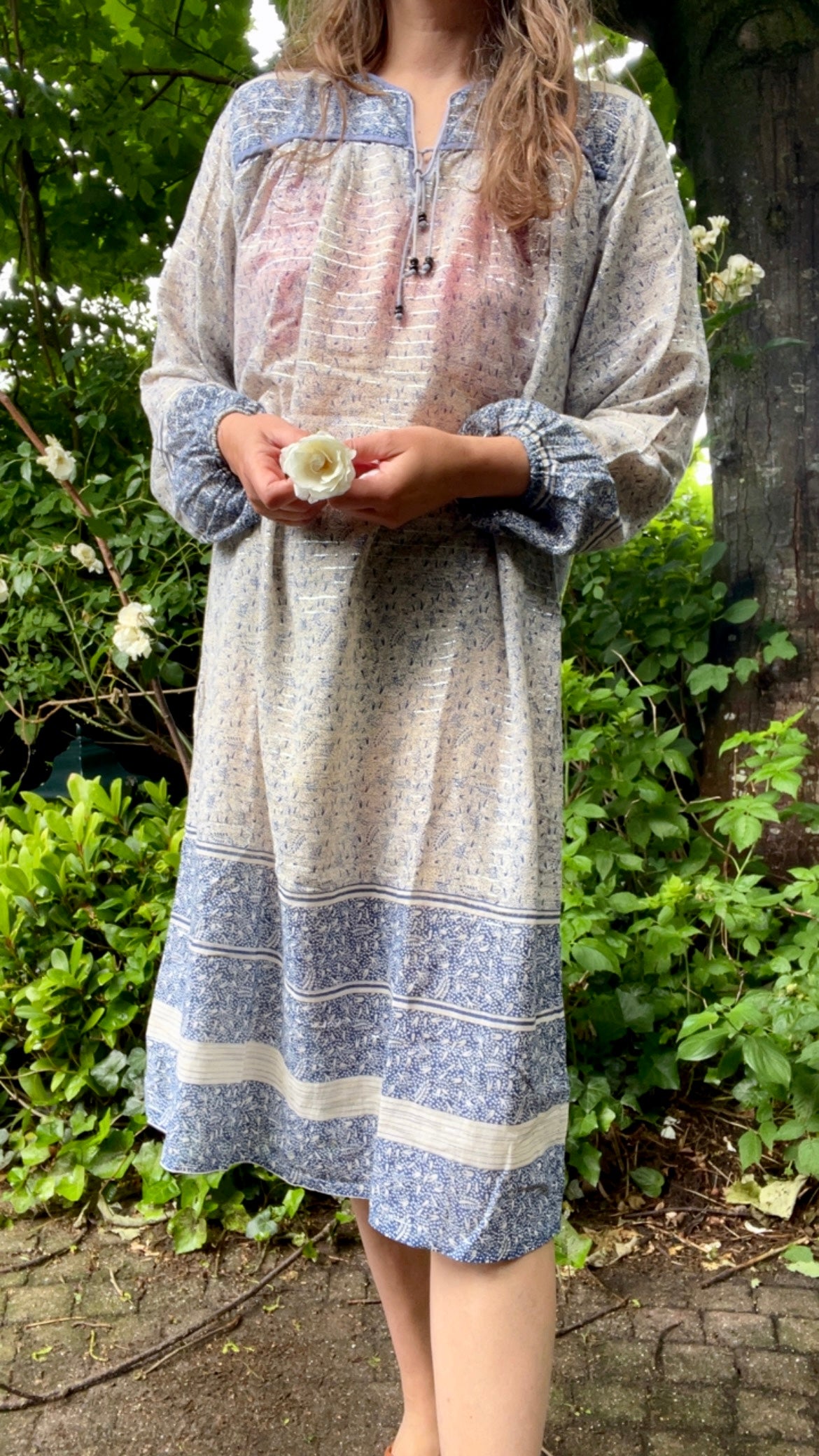 cotton gauze dress Cotton Gauze Dress – Indigo and Roses