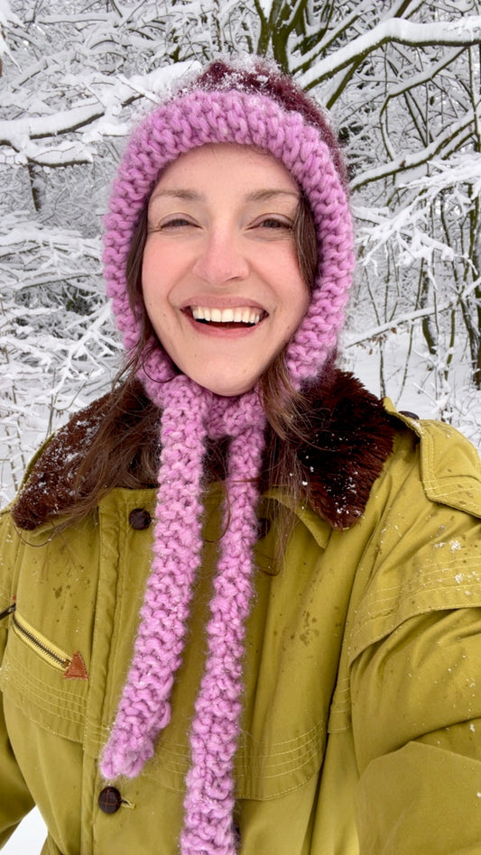 Handmade Wool Bonnet