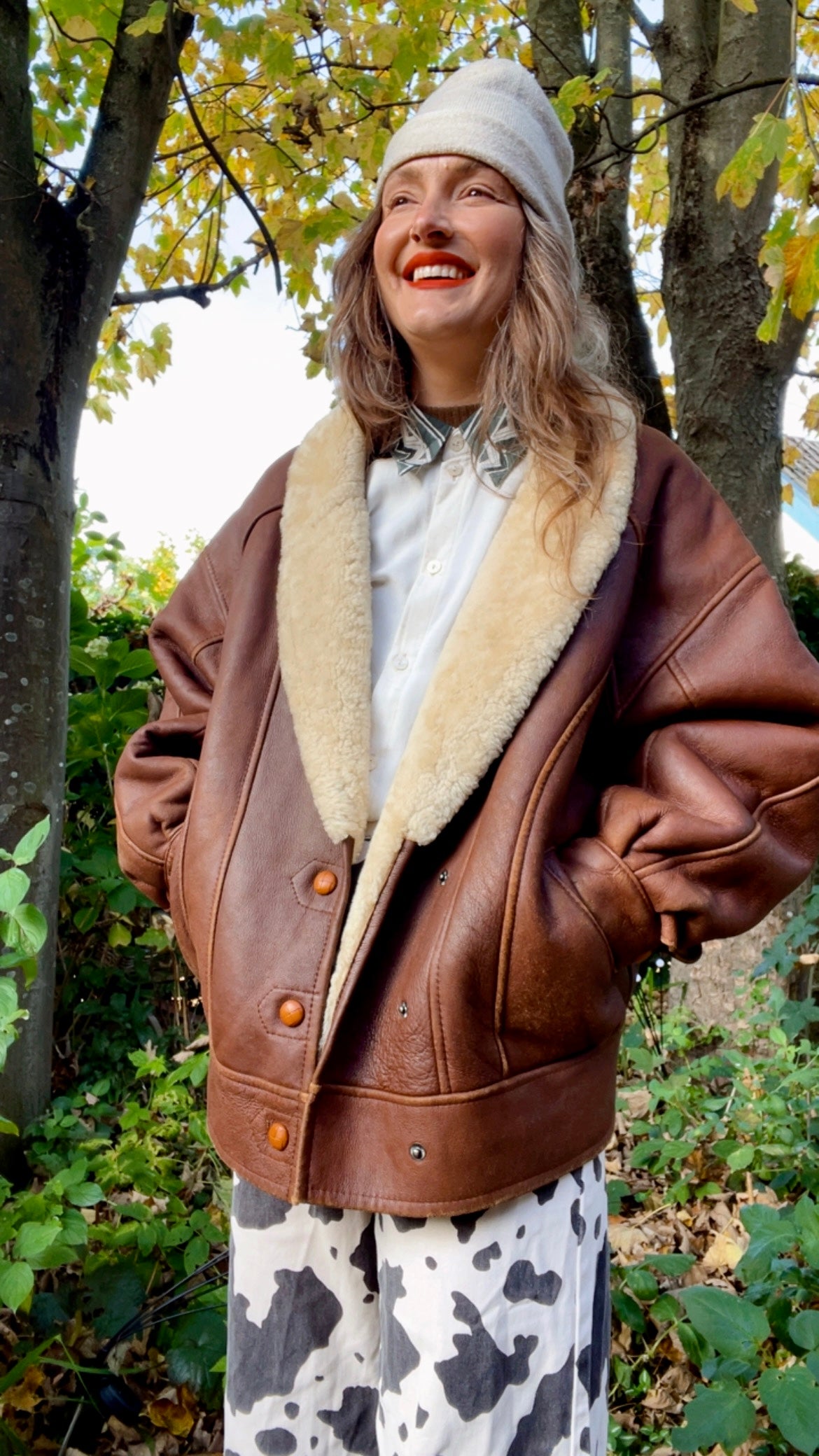 80s Shearling Coat