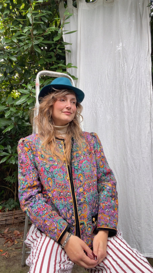 80s Quilted Jacket