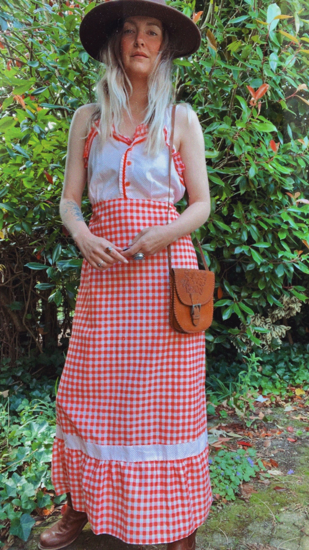 Tooled Leather Purse