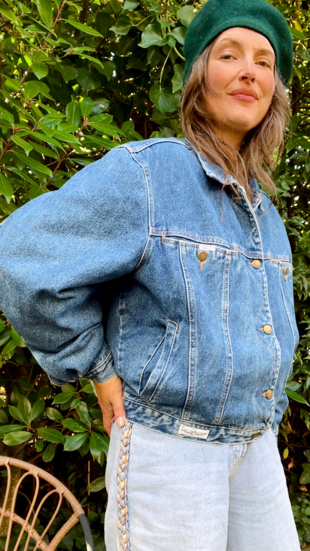 Classic 80s Denim Jacket