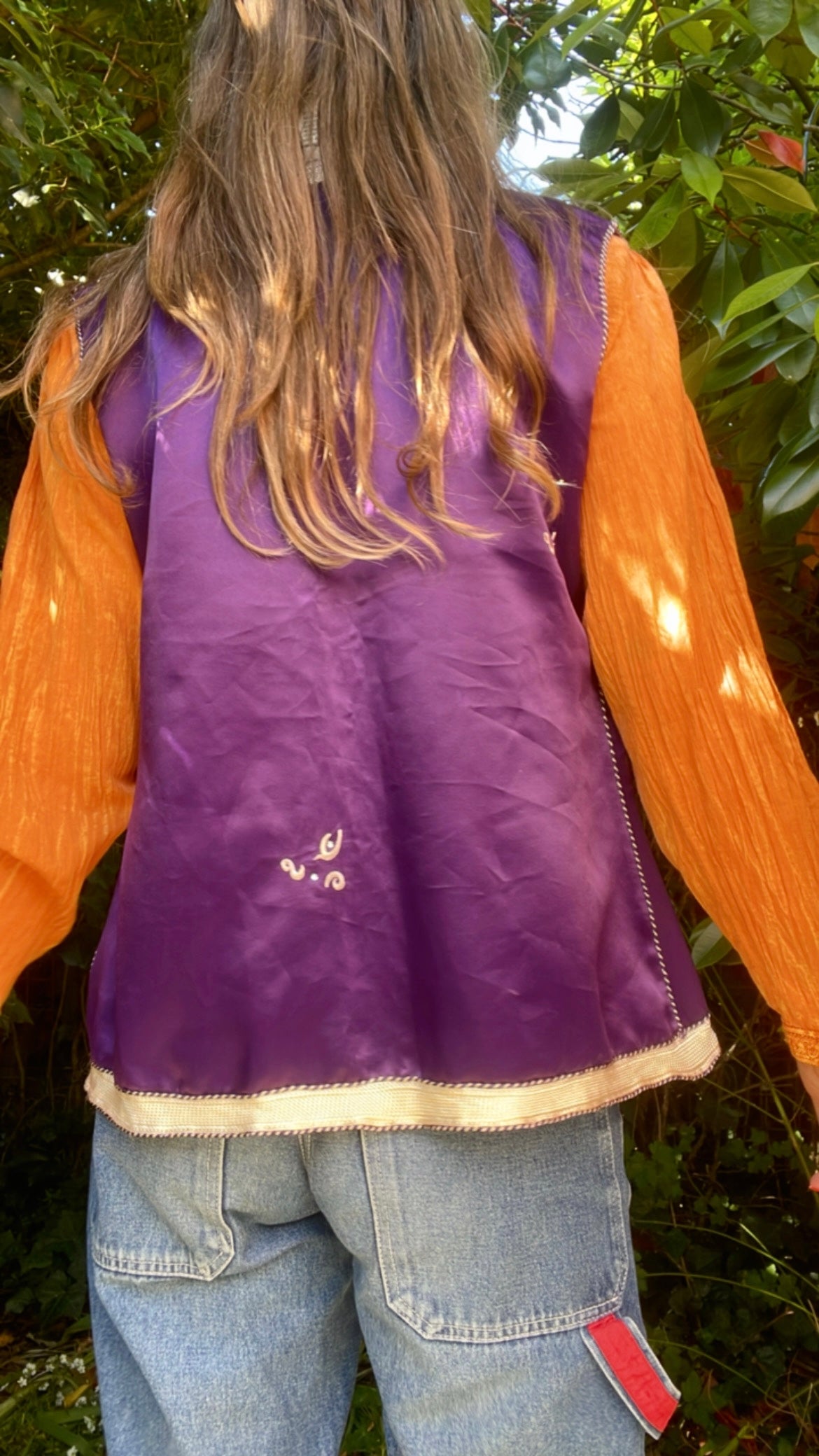 Boho Satin Waistcoat