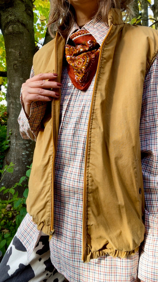 70s Teddy Bodywarmer