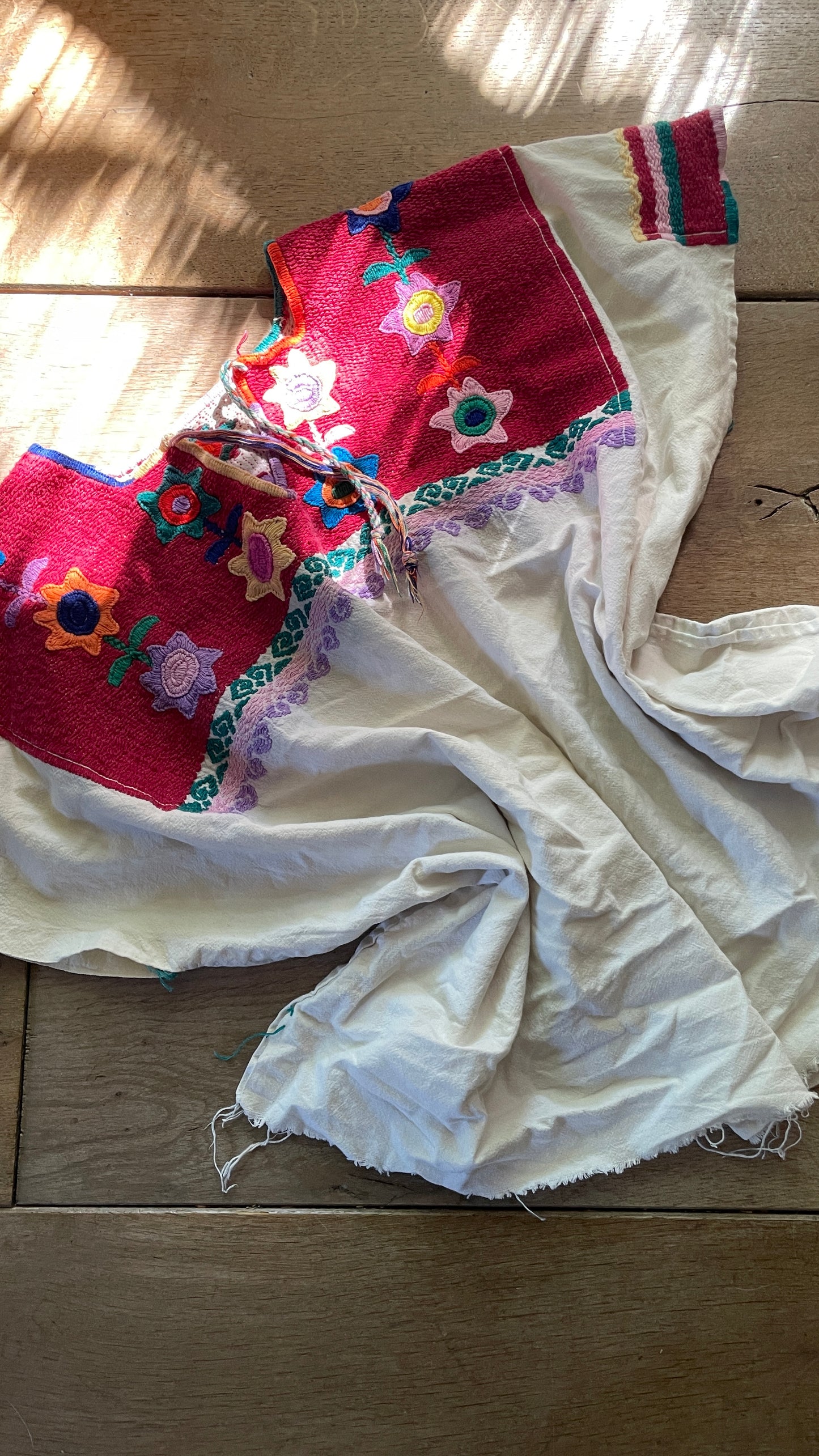 Huipil Flower Top