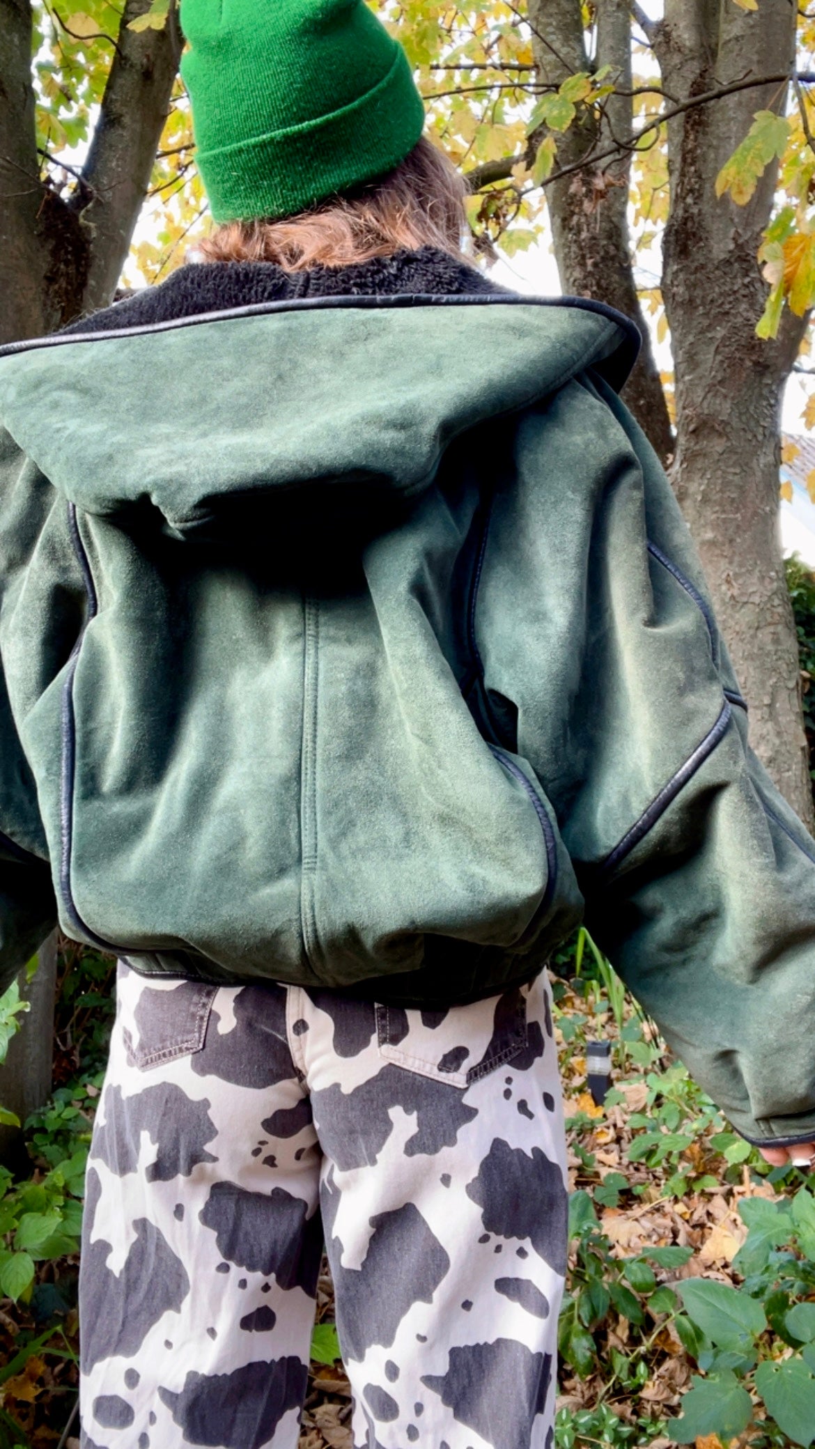 Hooded Shearling Coat