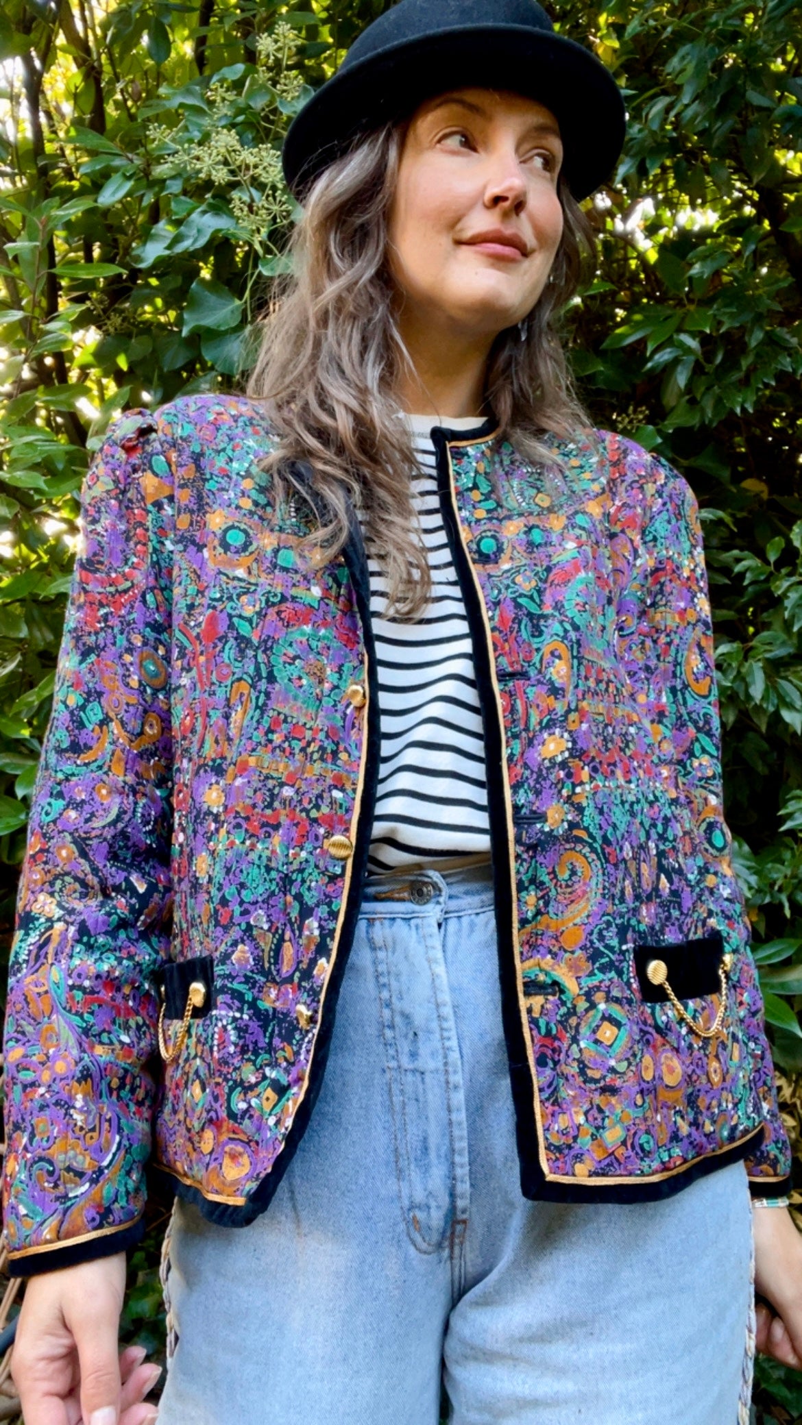 Colorful 80s Jacket