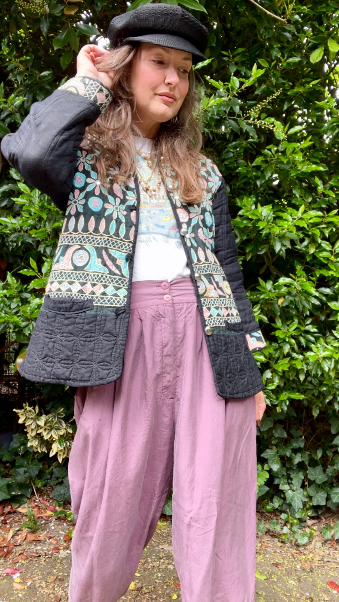Suzani padded jacket