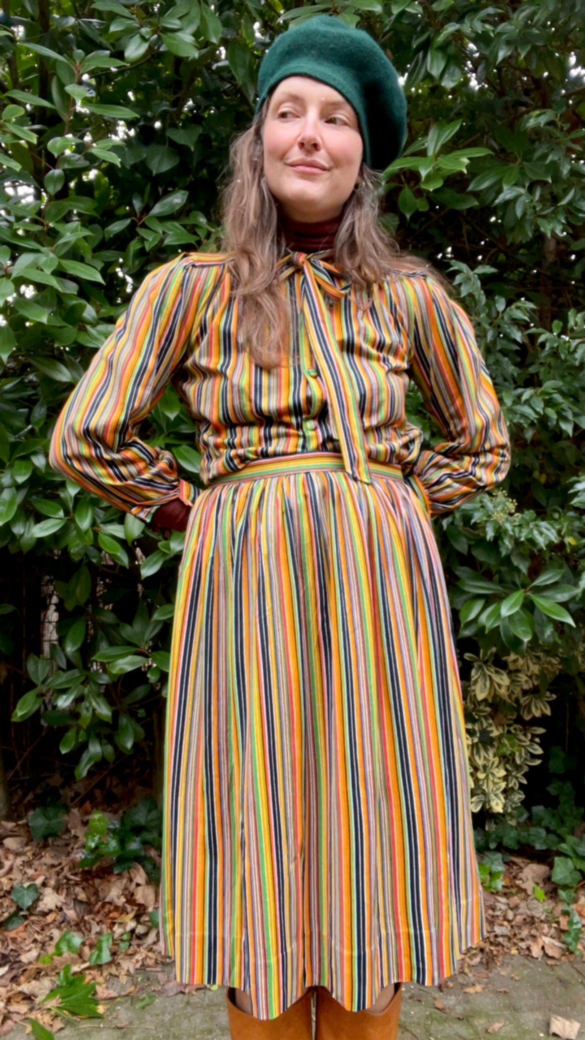 60s Co-ord Top & Skirt