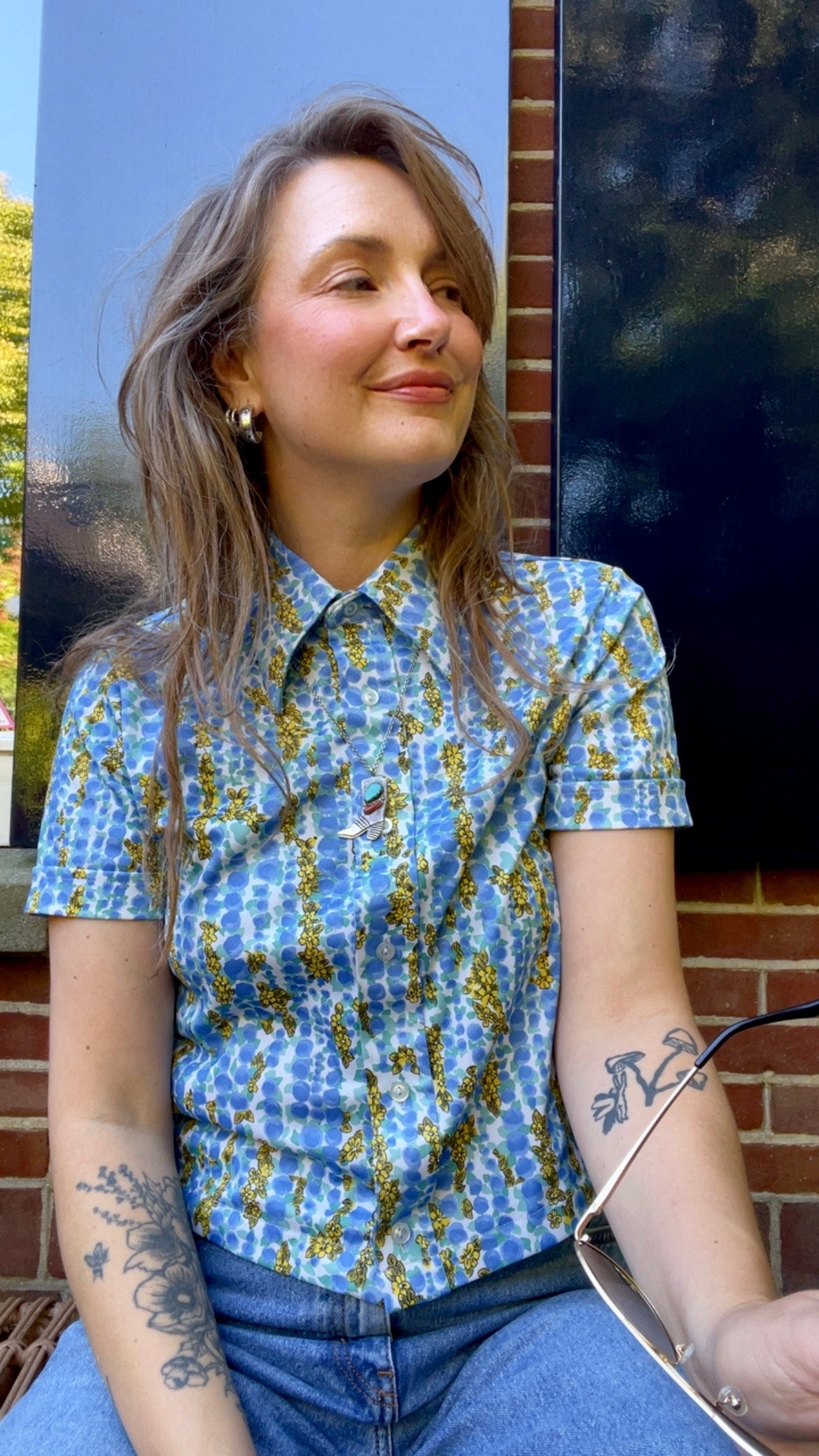 70s Floral SS Shirt