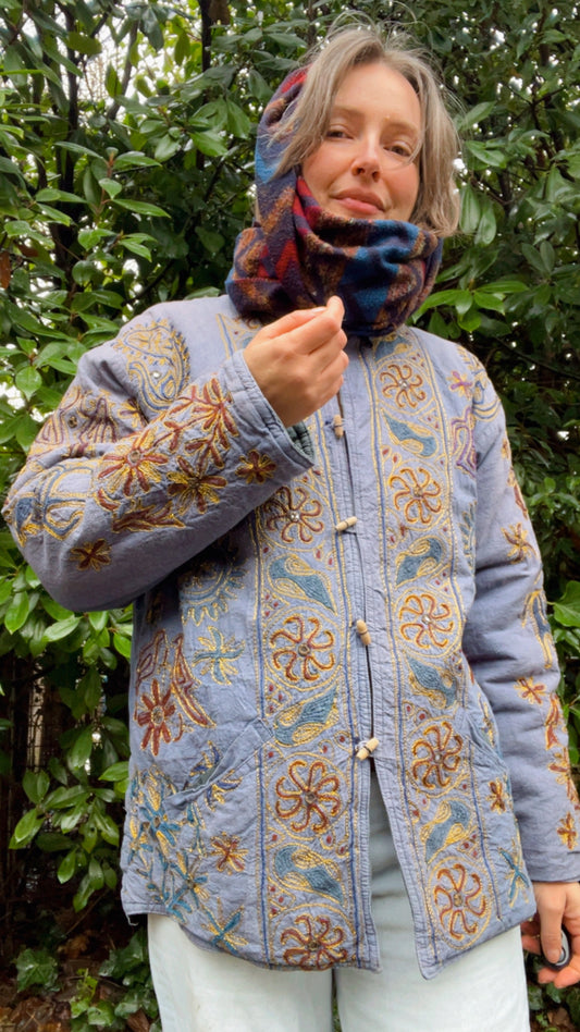 Padded Kantha Jacket