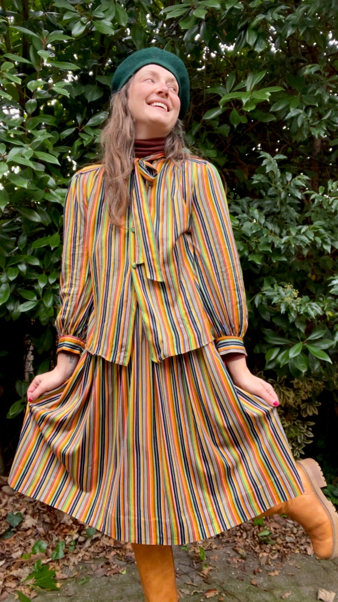 60s Co-ord Top & Skirt