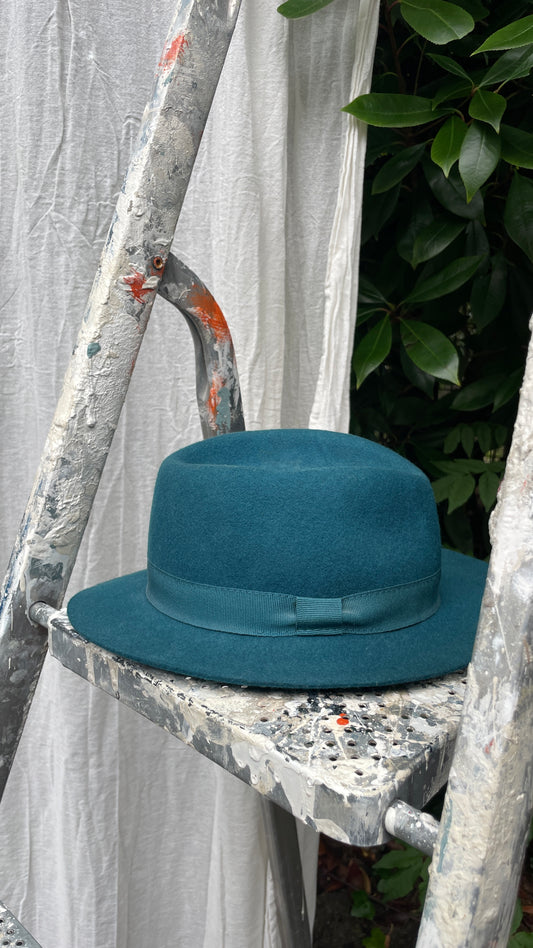 Petrol Wool Fedora