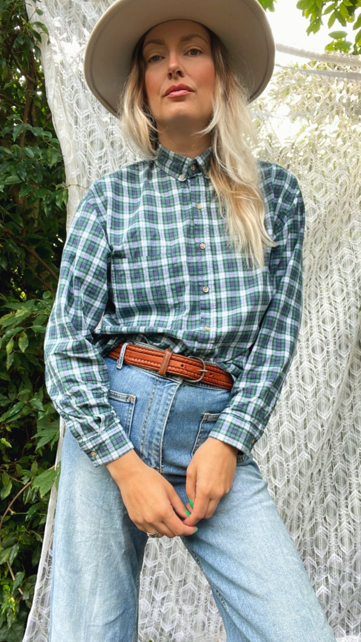 Classic button-down shirt