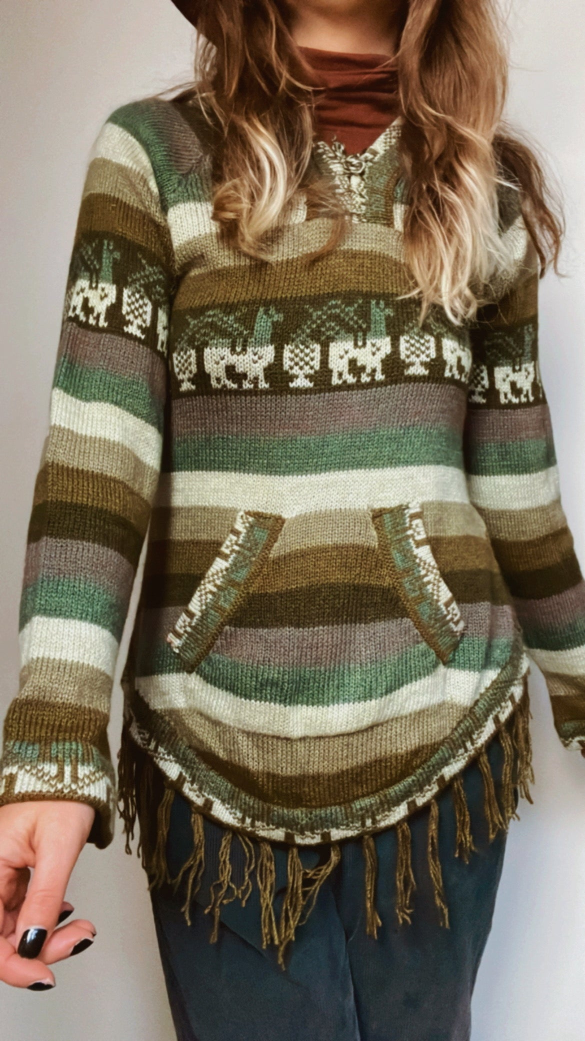 Peruvian Hooded Jumper