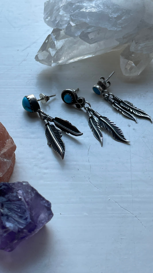 Feather Earrings